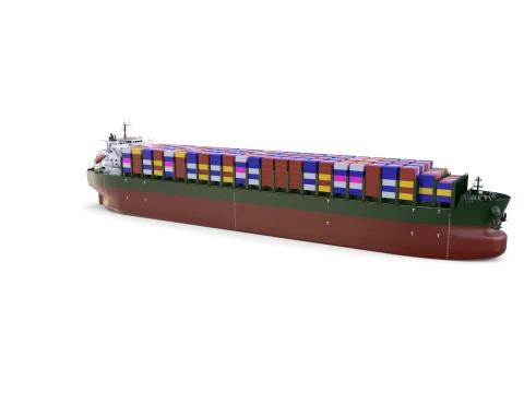 Container Bulk Carrier V3 3D Model