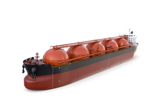Gas Tanker Carrier V2 3D मॉडल
