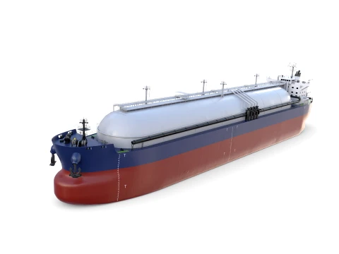 Gas Tanker Carrier V4 Modèle 3D