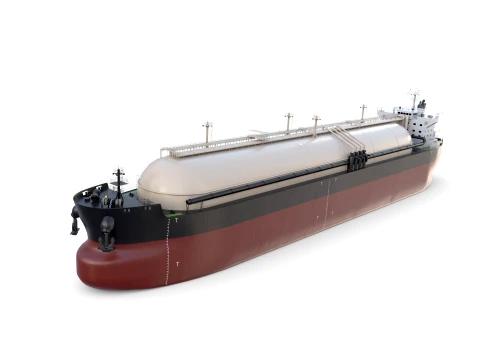 Gas Tanker Carrier V5 Modèle 3D