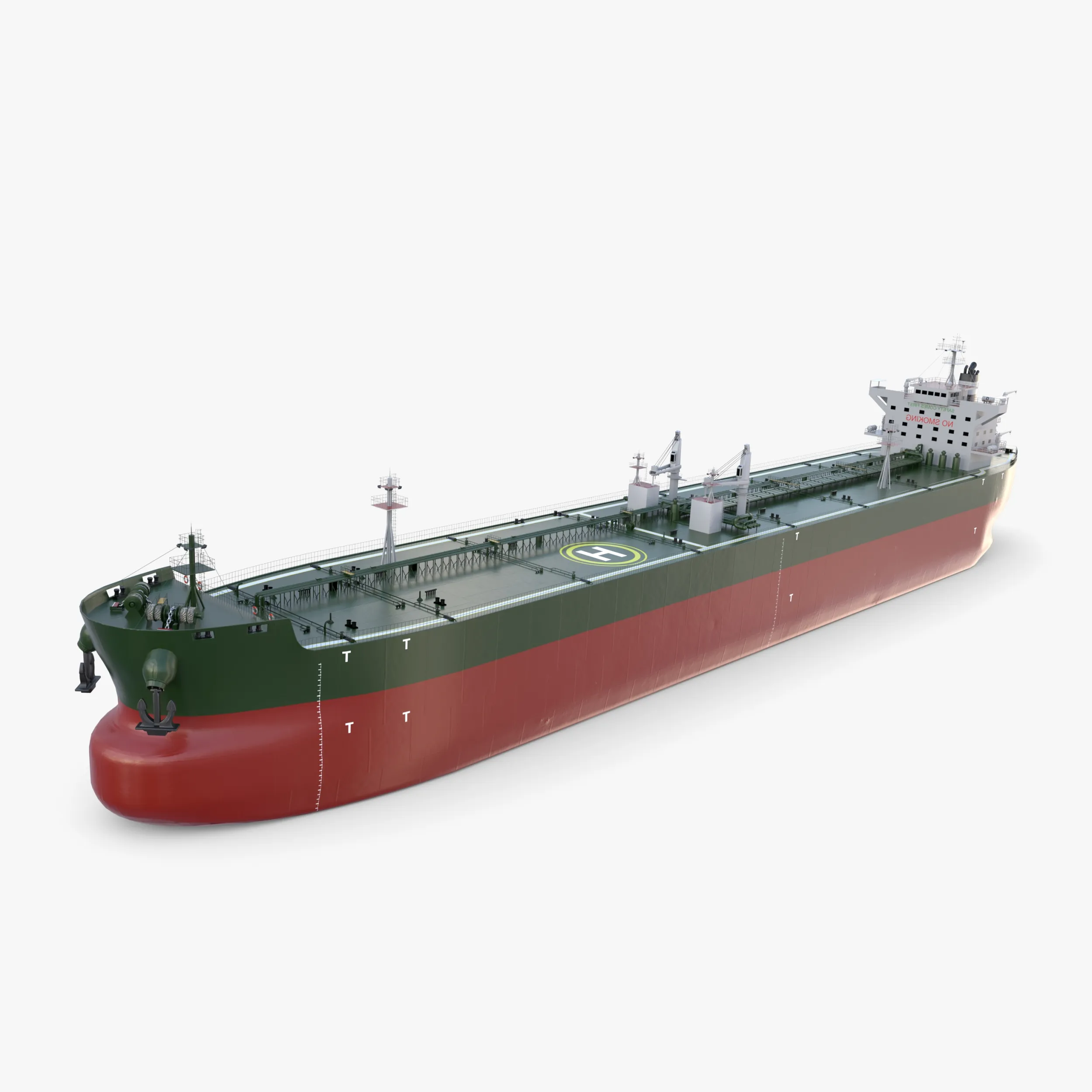 Tanker Carrier V3 3D Model .c4d .max .obj .3ds .fbx .stl .blend 