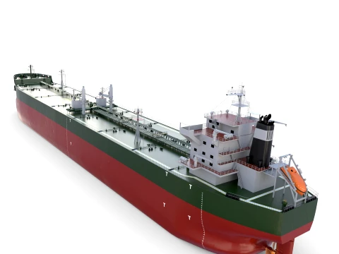 Tanker Carrier V3 3D Model