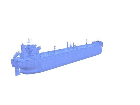 Tanker Carrier V3 3D Model