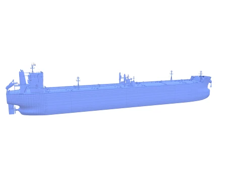 Tanker Carrier V3 3D Model
