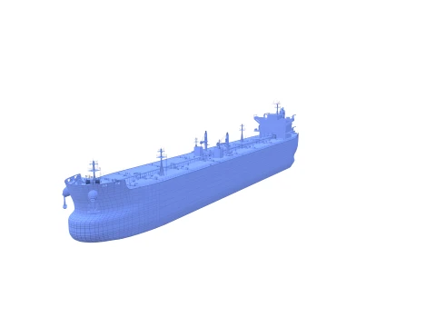 Tanker Carrier V3 3D Model