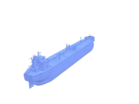 Tanker Carrier V3 3D Model