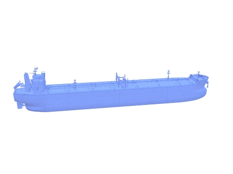 Tanker Carrier V3 3D Model