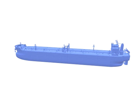 Tanker Carrier V3 3D Model