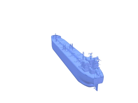 Tanker Carrier V3 3D Model