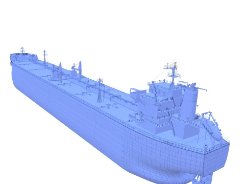 Tanker Carrier V3 3D Model