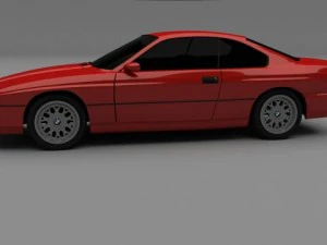 BMW E31 8シリーズ 3Dモデル