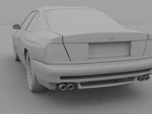 BMW E31 8シリーズ 3Dモデル