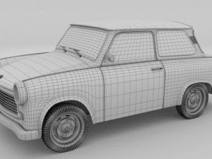 trabant 601 3D Model