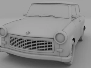 trabant 601 3D Model
