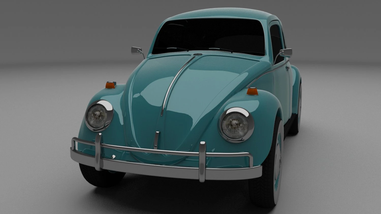 vw beetle 3D Model .c4d .max .obj .3ds .fbx .stl .blend 