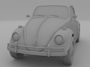vw beetle Modello 3D