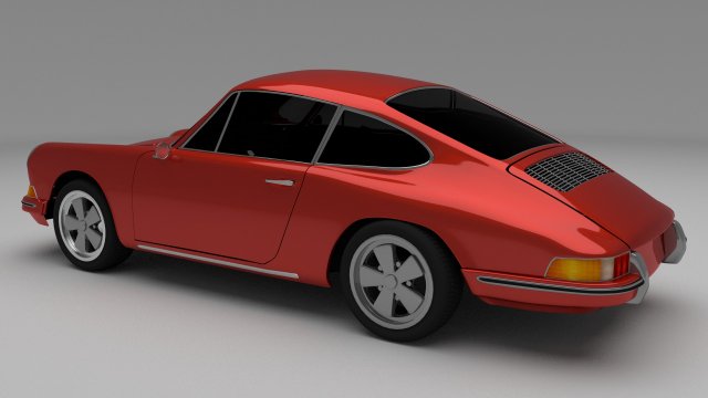Porsche 911 Coupe Prototyp 901 1962 3D Model in Sport Cars 3DExport