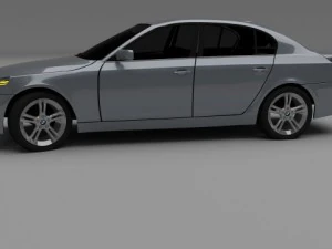 bmw e60 5 series 3D Model