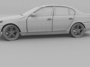 bmw e60 5 series 3D Model