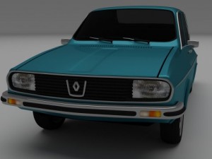 renault 12dacia 1300 3D Model