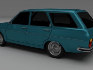renault 12dacia 1300 estate 3Dモデル