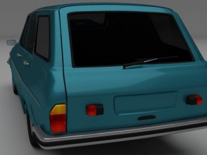 renault 12dacia 1300 estate 3Dモデル