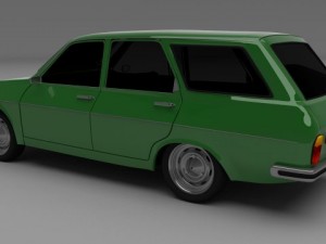 renault 12dacia 1300 estate 3Dモデル