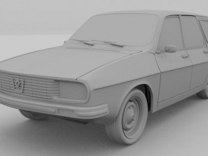 renault 12dacia 1300 estate 3Dモデル