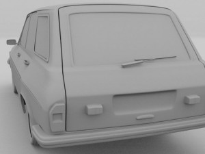 renault 12dacia 1300 estate 3Dモデル