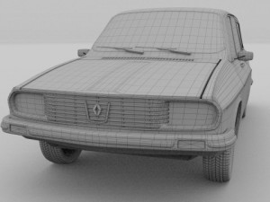 renault 12dacia 1300 estate 3Dモデル