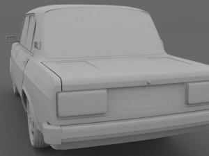 lada nova 3D Model