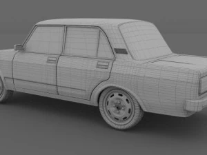 lada nova 3D Model