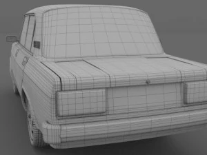 lada nova 3D Model