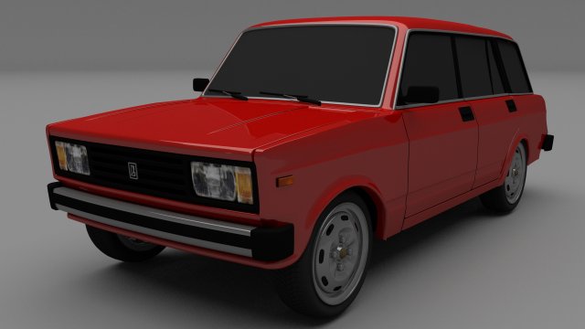 lada riva 3D मॉडल .c4d .max .obj .3ds .fbx .stl .blend 