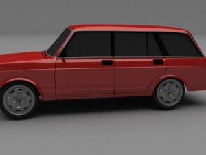 lada riva 3D मॉडल