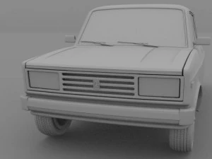lada riva 3D Model