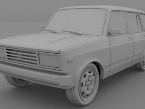 lada riva 3D Model