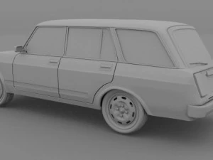 lada riva 3D Model