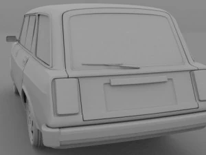 lada riva 3D Model