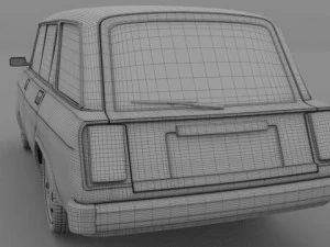 lada riva 3D Model