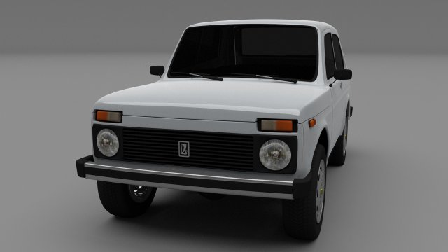lada niva Modelo 3D .c4d .max .obj .3ds .fbx .stl .blend 