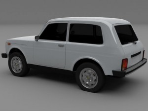 lada niva Modelo 3D