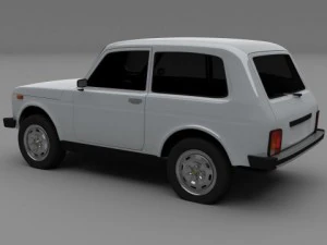 lada niva Model 3D