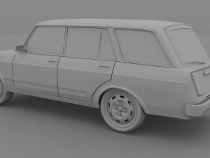 lada pack 3D 모델