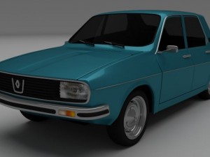 renault 12dacia 1300 sedanestate pack 3D Модель