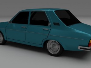 renault 12dacia 1300 sedanestate pack 3D Модель