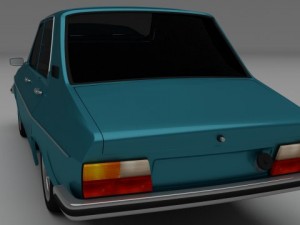 renault 12dacia 1300 sedanestate pack 3D Модель