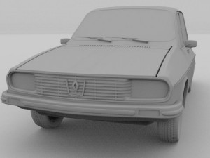 renault 12dacia 1300 sedanestate pack 3D Модель