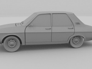 renault 12dacia 1300 sedanestate pack 3D Модель