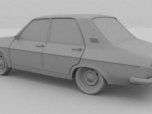 renault 12dacia 1300 sedanestate pack 3D Модель